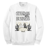 Sudadera con cuello redondo Outrank Stand On Business OR3091CF blanca